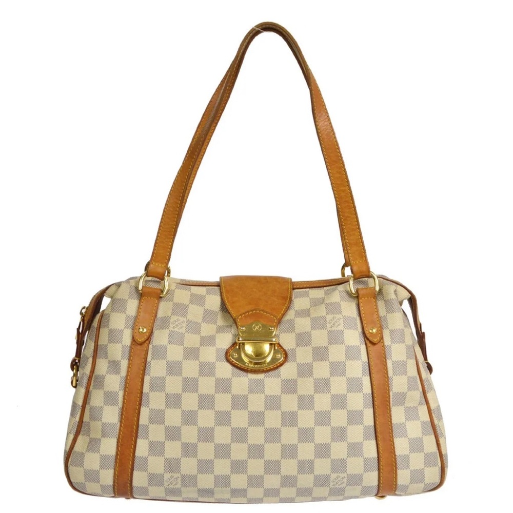 LOUIS VUITTON STRESA PM HANDBAG PURSE DAMIER AZUR N42220 TR4151 86248